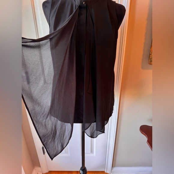 Forever 21 Sheer Black Sleeveless Blouse - Picture 8 of 9